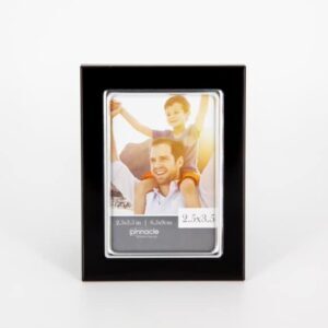 Pinnacle Cadre 2.5x3.5 Métal - Noir & Argent