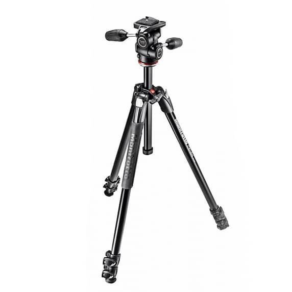 Manfrotto Trépied 290 Xtra 3 sections + Tête MH804-3W