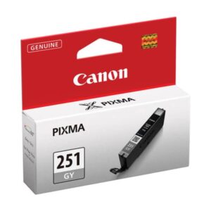 Canon Cartouche Encre CLI-251 Gris (CLI-251GY)