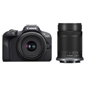 Canon EOS R100 avec RF-S 18-45mm IS STM + RF-S 55-210mm IS STM