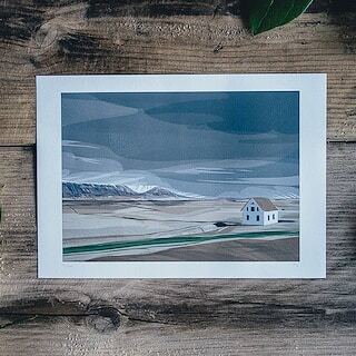 Impression papier art « Musée » texturé