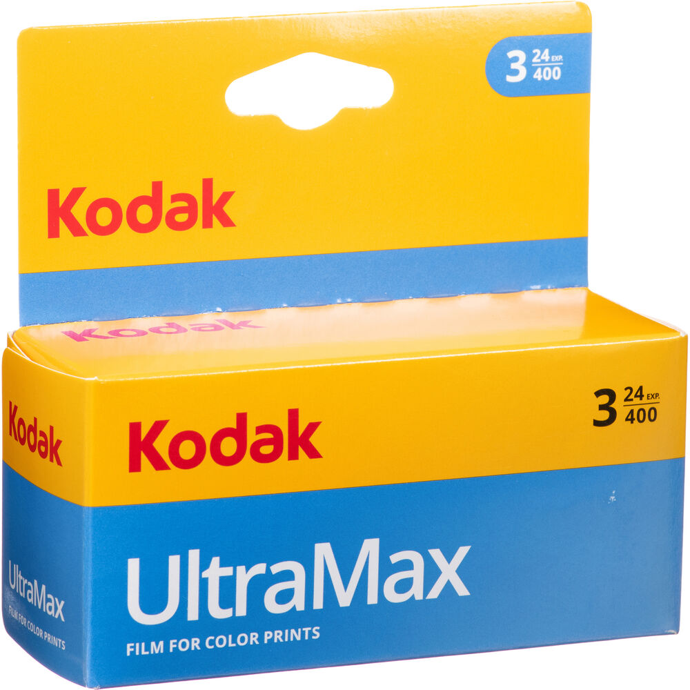 GC/UltraMax 400 film Couleur 35mm (24 poses) / Paquet de 3