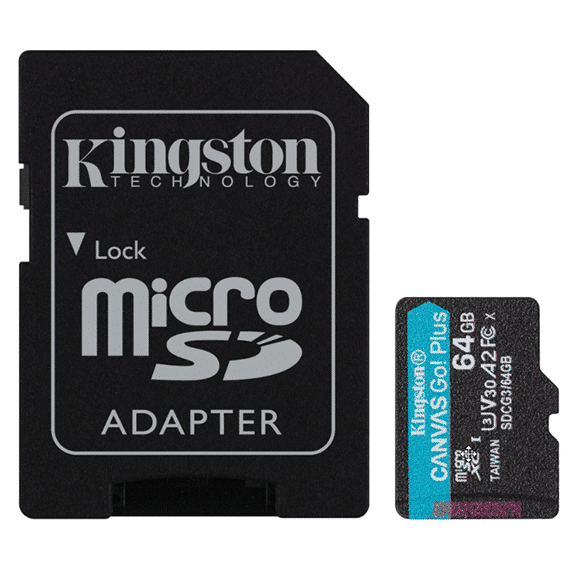 MicroSDXC 64GB Canvas Go! Plus