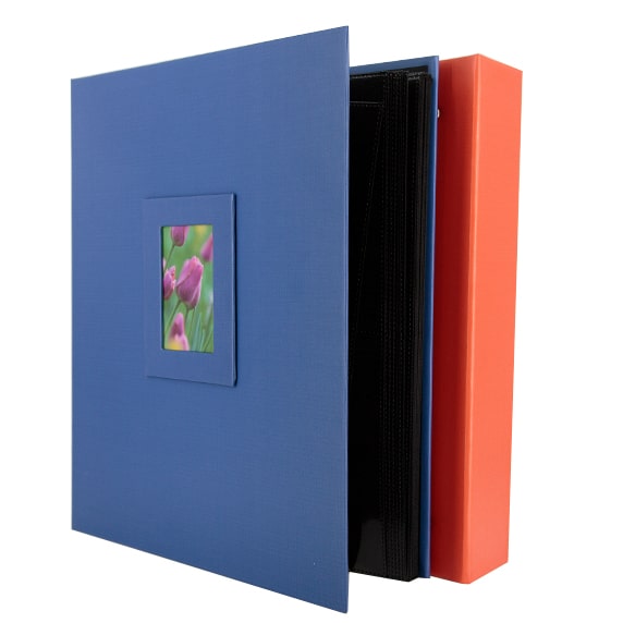 Album Double 4×6 –  608 Photos (Rouge et Bleu)