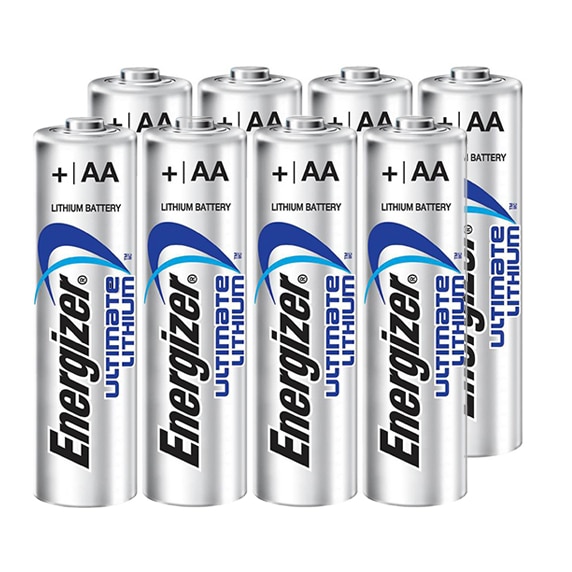 Ultimate Lithium AA Battery (Pack of 8)