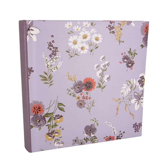 Album 4×6 – 200 photos with memo Field of Flowers lilac