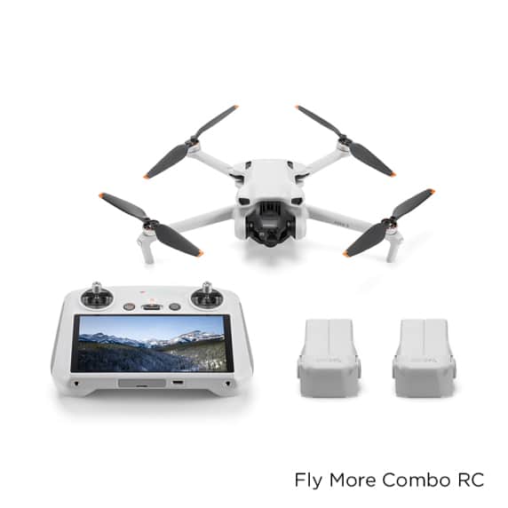 Mini 3 Fly More Combo with DJI RC remote
