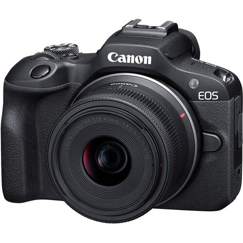 EOS R100 with RF-S 18-45mm IS STM