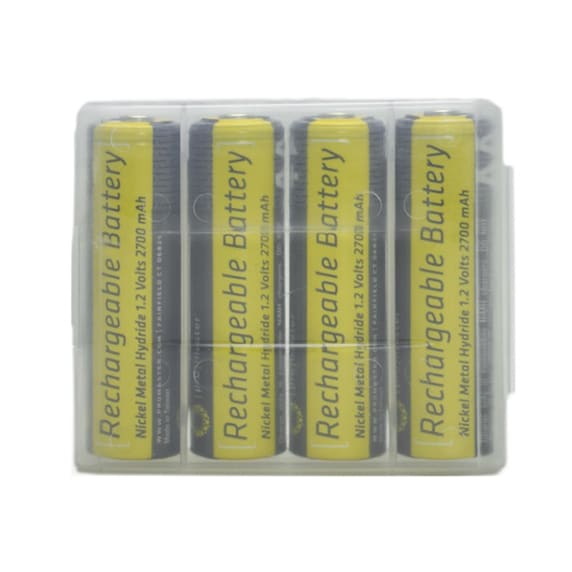 Piles rechargeables AA NiMH – Ensemble de 4