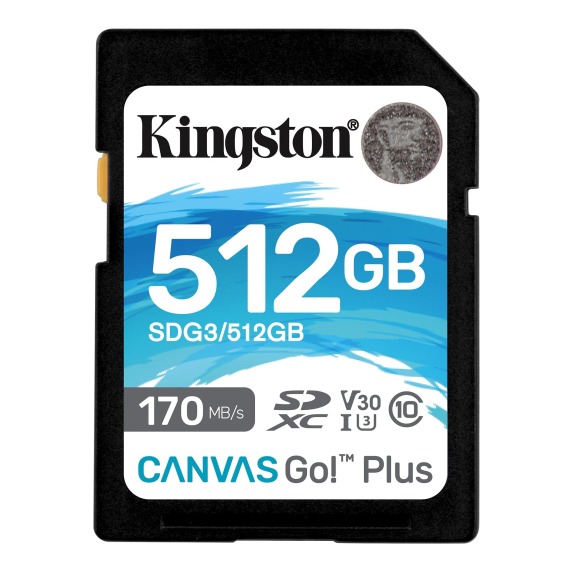 SDXC 512GB Canvas Go Plus