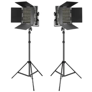 Neewer Kit d'éclairage vidéo LED bicolore NL-660